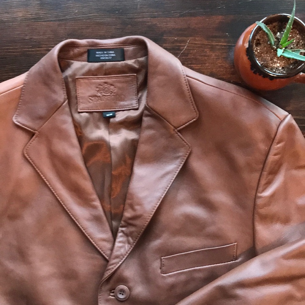 Stafford Leather Jacket Medium